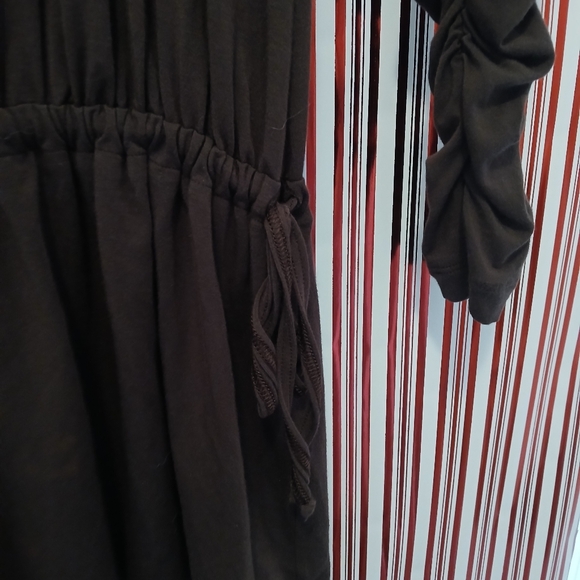 Dancing1882  brown hoodie womans medium - Picture 4 of 6